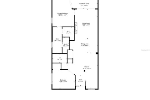 Condominio en venta en Port Richey, Florida, 2 dormitorios, 115.76 m2 № 2342513 - foto 4
