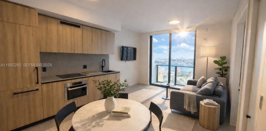Condo in Miami, Florida, 1 bedroom  № 2056143