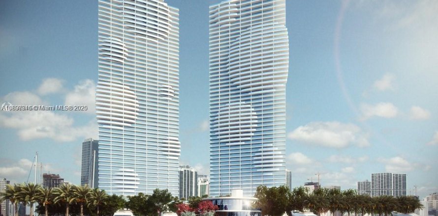 Condominio en Miami, Florida, 1 dormitorio № 1949475