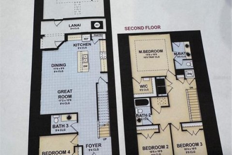 Townhouse in Apopka, Florida 4 bedrooms, 169.55 sq.m. № 1817470 - photo 17