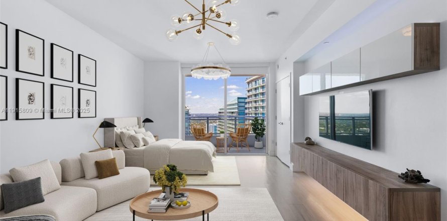 Студия в кондо в Майами, Флорида № 2016917