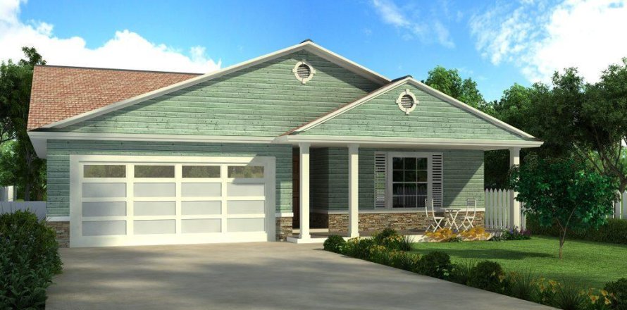 House in Jacksonville, Florida 3 bedrooms, 141.3 sq.m. № 768529