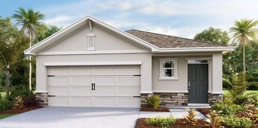 House in ANGELINE in Land O' Lakes, Florida 3 bedrooms, 144.93 sq.m. № 1911905