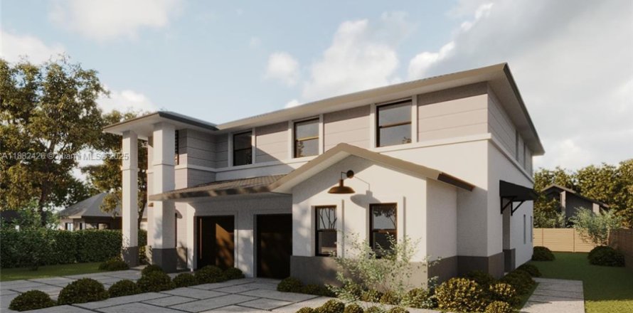 Дом в Майами, Флорида 4 спальни № 1977948