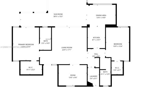 Villa ou maison à louer à Tamarac, Floride: 3 chambres, 179.95 m2 № 2365380 - photo 5