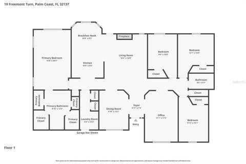 Casa en venta en Palm Coast, Florida, 4 dormitorios, 204.11 m2 № 2198848 - foto 2