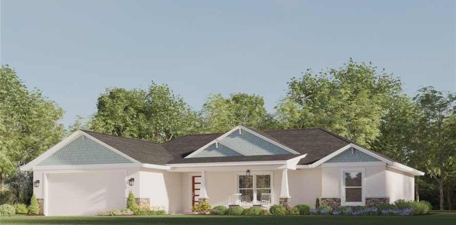 House in Ocklawaha, Florida 3 bedrooms, 144.65 sq.m. № 1248230