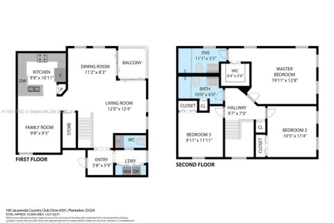 Купить таунхаус в Плантация, Флорида 3 спальни, 134.24м2, № 1967995 - фото 25