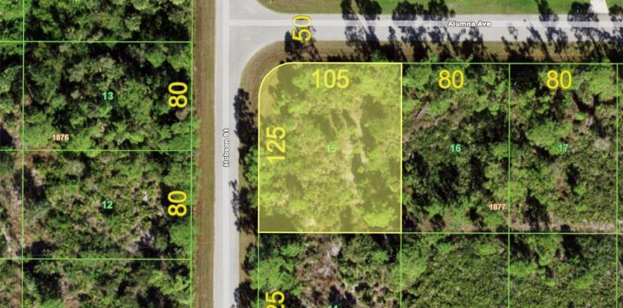 Land in Port Charlotte, Florida № 2386165