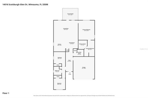 Villa ou maison à louer à Wimauma, Floride: 3 chambres, 158.31 m2 № 2434897 - photo 26