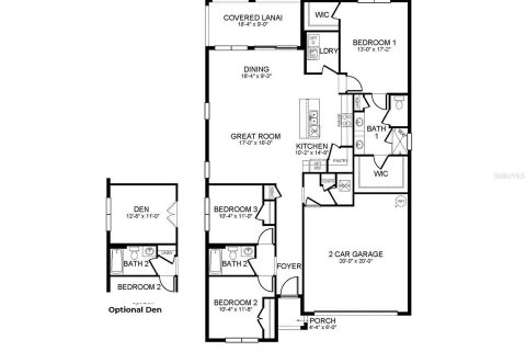 House in Lakewood Ranch, Florida 3 bedrooms, 168.71 sq.m. № 2113764 - photo 12