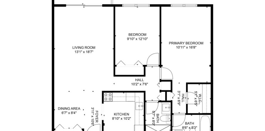 Condominio en West Palm Beach, Florida, 2 dormitorios  № 1097944
