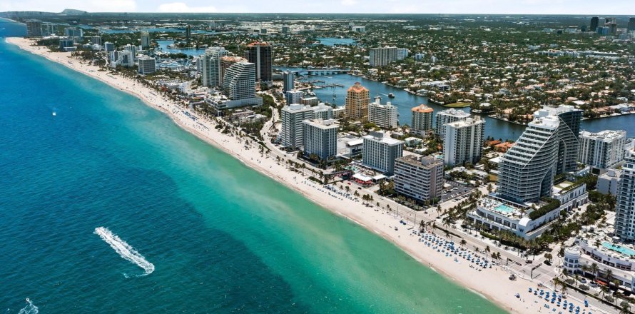 Condominio en Fort Lauderdale, Florida, 1 dormitorio № 1188647