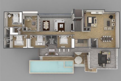 House in Lake Worth, Florida 8 bedrooms, 706.15 sq.m. № 1937390 - photo 4