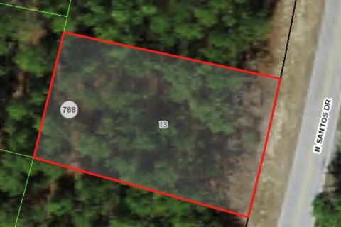 Terreno en Citrus Springs, Florida № 2162109
