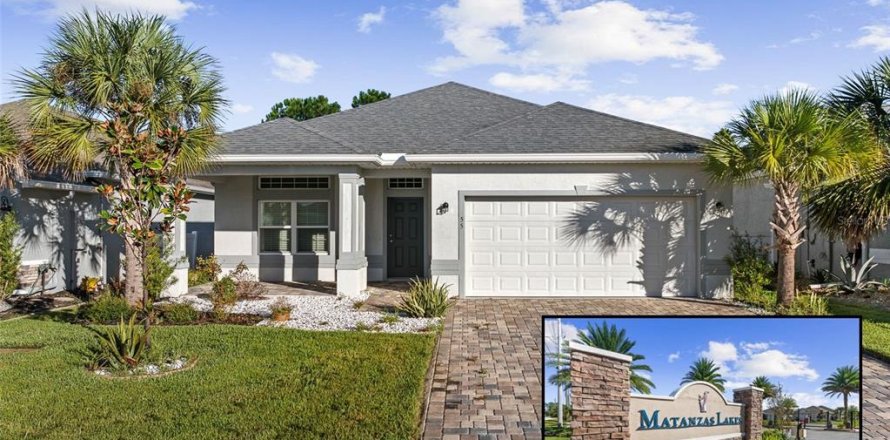 House in Palm Coast, Florida 3 bedrooms, 150.87 sq.m. № 2421687