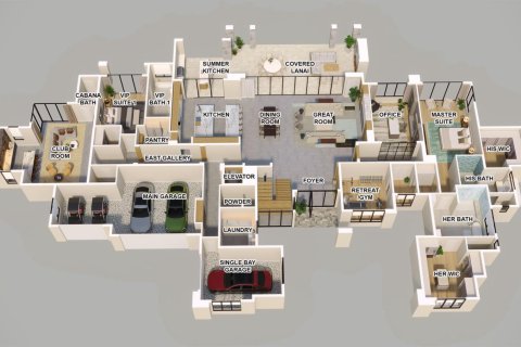 Villa ou maison à vendre à Palm Beach Gardens, Floride: 5 chambres, 790.13 m2 № 2365371 - photo 14