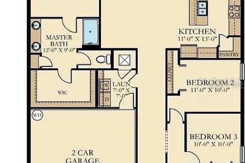 House in Davenport, Florida 4 bedrooms, 180.14 sq.m. № 2225795 - photo 3
