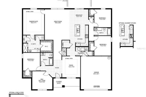 House in Palm Coast, Florida 4 bedrooms, 241.92 sq.m. № 1810264 - photo 2