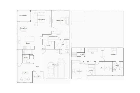 House floor plan «236SQM», 4 bedrooms in LAKES AT BROOKHAVEN