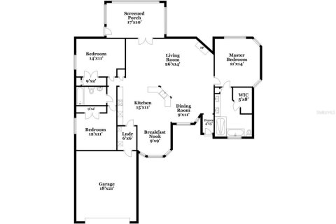 Casa en alquiler en Lutz, Florida, 3 dormitorios, 155.7 m2 № 1636450 - foto 2