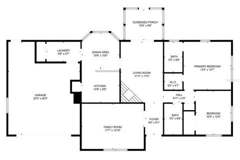 House in Deltona, Florida 2 bedrooms, 117.61 sq.m. № 1905005 - photo 13