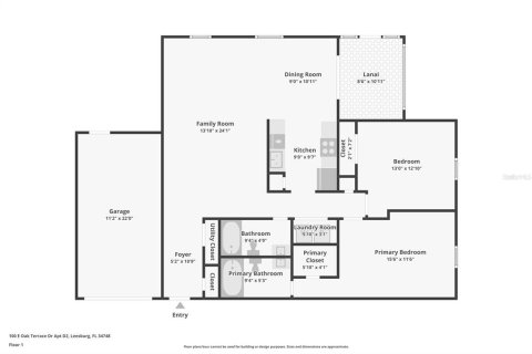 Condominio en venta en Leesburg, Florida, 2 dormitorios, 141.03 m2 № 2106541 - foto 3
