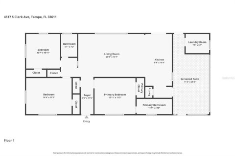 House in Tampa, Florida 3 bedrooms, 117.89 sq.m. № 2203297 - photo 20