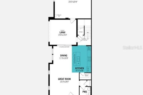 Townhouse in Celebration, Florida 3 bedrooms, 166.67 sq.m. № 1785308 - photo 10