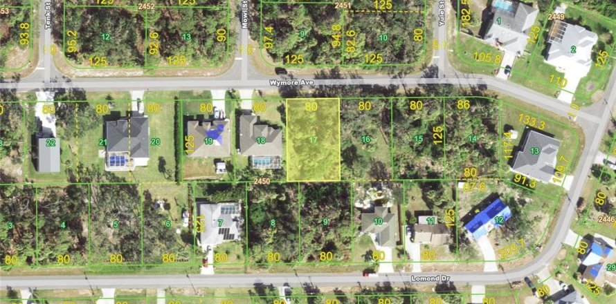 Land in Port Charlotte, Florida № 2162470