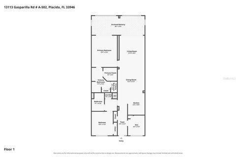 Copropriété à vendre à Placida, Floride: 3 chambres, 135.27 m2 № 2406241 - photo 5