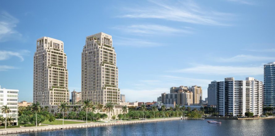 Condo à West Palm Beach, Floride, 4 chambres  № 2087771