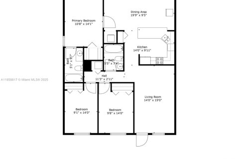 Condominio en venta en Hialeah, Florida, 3 dormitorios, 110.18 m2 № 1890564 - foto 25