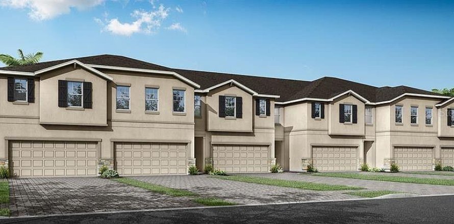 Touwnhouse à Wesley Chapel, Floride 3 chambres, 156.08 m2 № 1906059