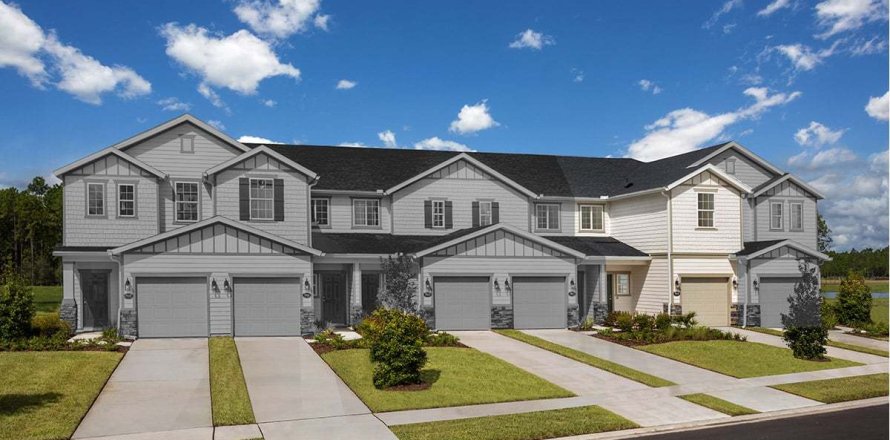 Townhouse in Meadows at Oakleaf Townhomes in Jacksonville, Florida 3 bedrooms, 126 sq.m. № 505452