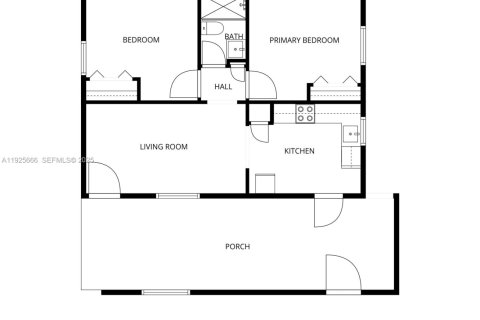 House in Miami, Florida 2 bedrooms, 66.43 sq.m. № 1984415 - photo 26