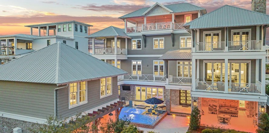 House in Inlet Beach, Florida 6 bedrooms, 524.9 sq.m. № 560415