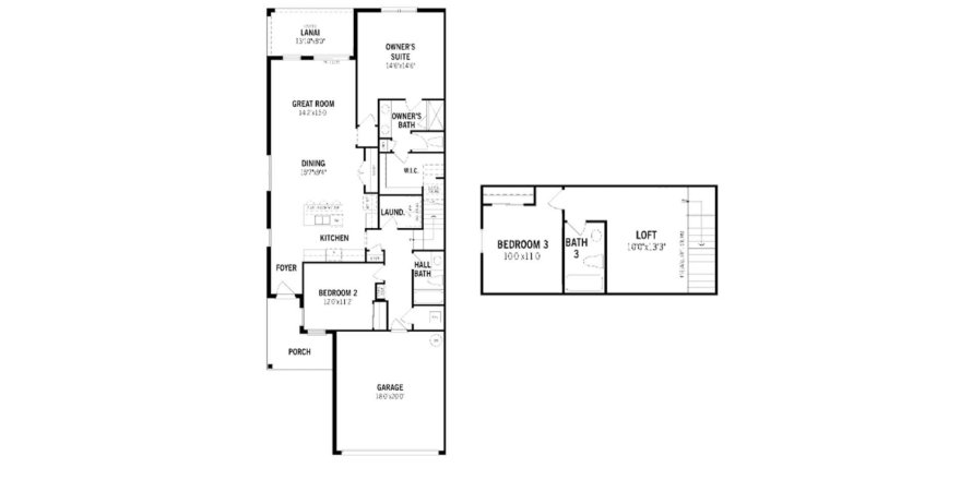 House floor plan «172SQM TUSCANY», 3 bedrooms in WATERBROOKE