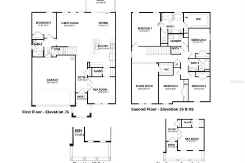 Купить виллу или дом в Ньюбери, Флорида 5 комнат, 263.47м2, № 1820842 - фото 16