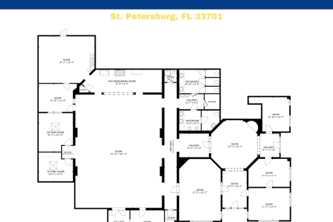 Immobilier commercial à louer à Saint Petersburg, Floride: 528.99 m2 № 1757773 - photo 1