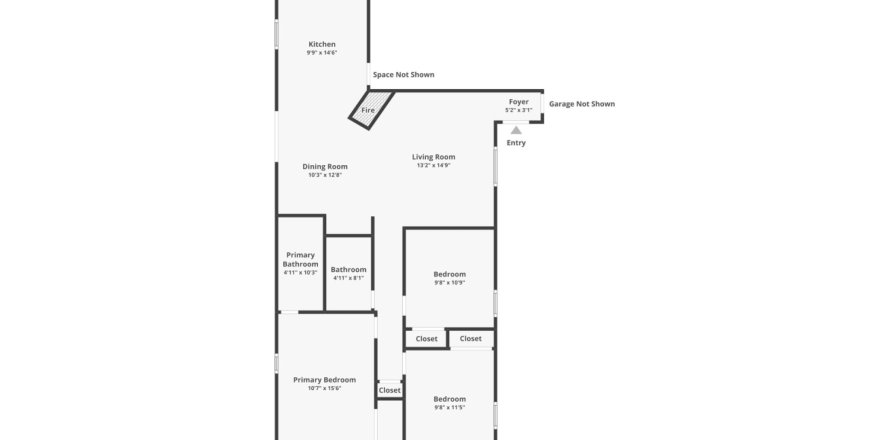 House in Edgewater, Florida 3 bedrooms, 115.57 sq.m. № 1540696