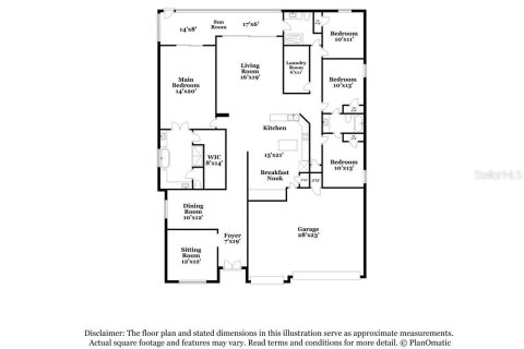 Villa ou maison à louer à Wesley Chapel, Floride: 4 chambres, 253.53 m2 № 2427265 - photo 2