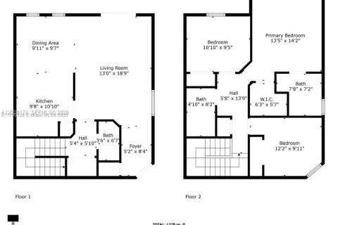 Townhouse in Doral, Florida 3 bedrooms, 116.69 sq.m. № 2076578 - photo 19