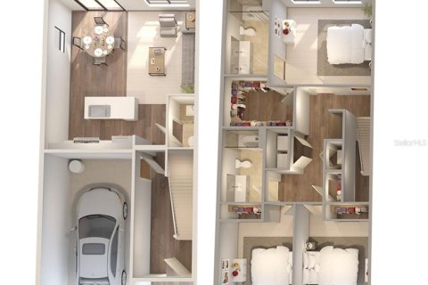 Touwnhouse à louer à Clearwater, Floride: 3 chambres, 166.3 m2 № 1810553 - photo 3