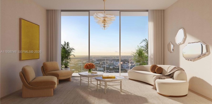 Estudio en el Condominio en Miami, Florida  № 1996442