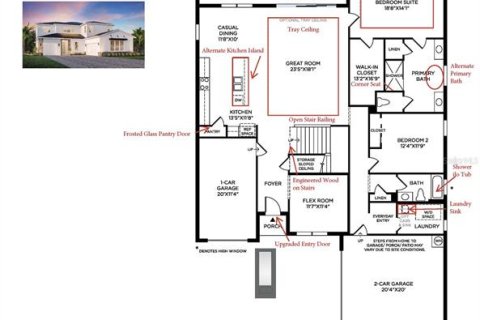 Villa ou maison à vendre à Apopka, Floride: 5 chambres, 370.4 m2 № 2342078 - photo 2
