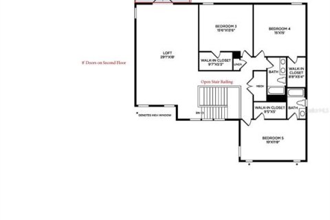 Villa ou maison à vendre à Apopka, Floride: 5 chambres, 370.4 m2 № 2342078 - photo 3