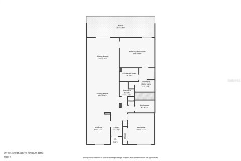 Condo in Tampa, Florida, 2 bedrooms № 2148406 - photo 30