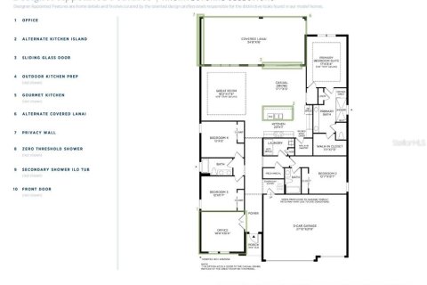 Villa ou maison à vendre à Apollo Beach, Floride: 4 chambres, 251.77 m2 № 2302823 - photo 3