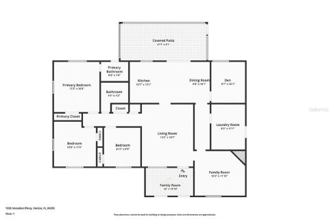 House in Venice, Florida 4 bedrooms, 133.31 sq.m. № 1839034 - photo 29